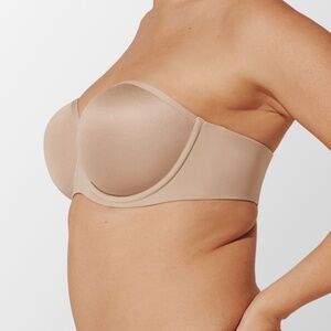 NWT ThirdLove 24/7® Classic Strapless Bra 40D taupe